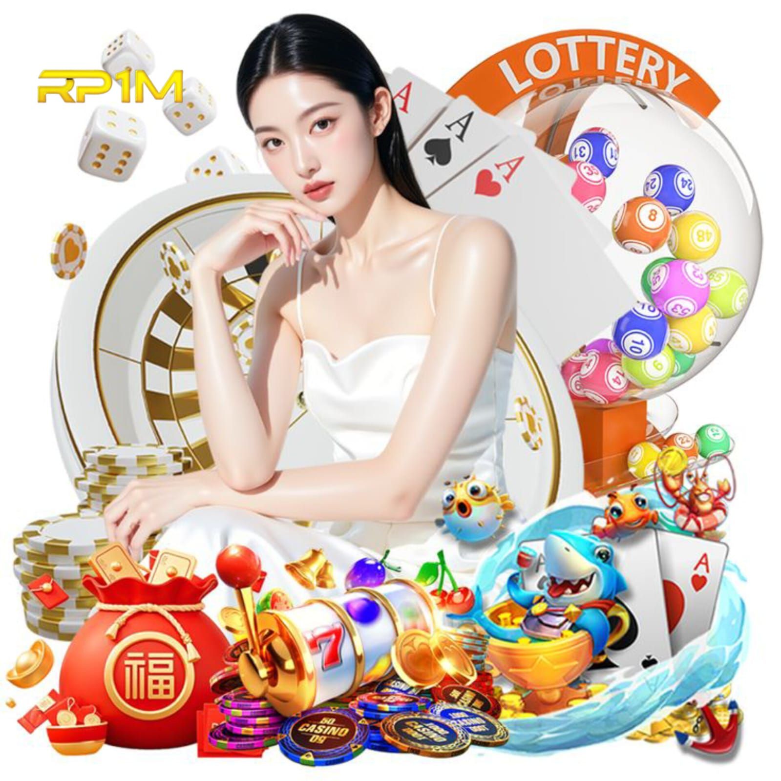 Bikini Paradise slot game on initoto mobile showing tropical reels and betting controls